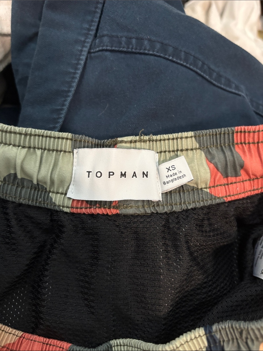 Men's Top Man Camo Swim Shorts - Picture 2 of 4